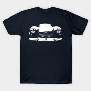 Marauder 1950s British classic car monoblock white T-Shirt